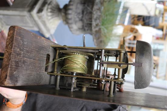 A 19th century eight-day longcase clock by George Poole, Taunton W.48cm